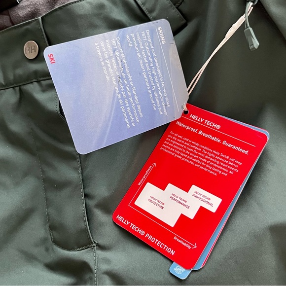 Helly Hansen Women's Blizzard Snow Pants - Darkest Spruce - Picture 11 of 16